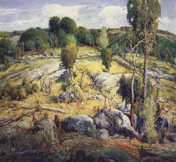 Charles Reiffel Summer,n.d. Norge oil painting art